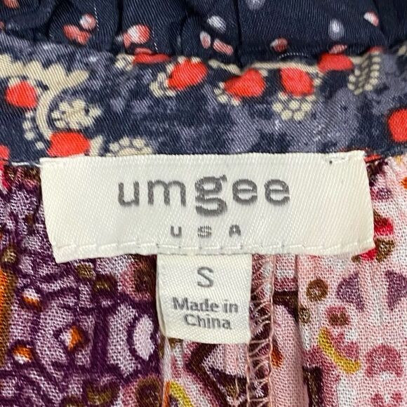 Umgee | Boho Bell Sleeve Tassel Dress Size Small - Picture 10 of 12